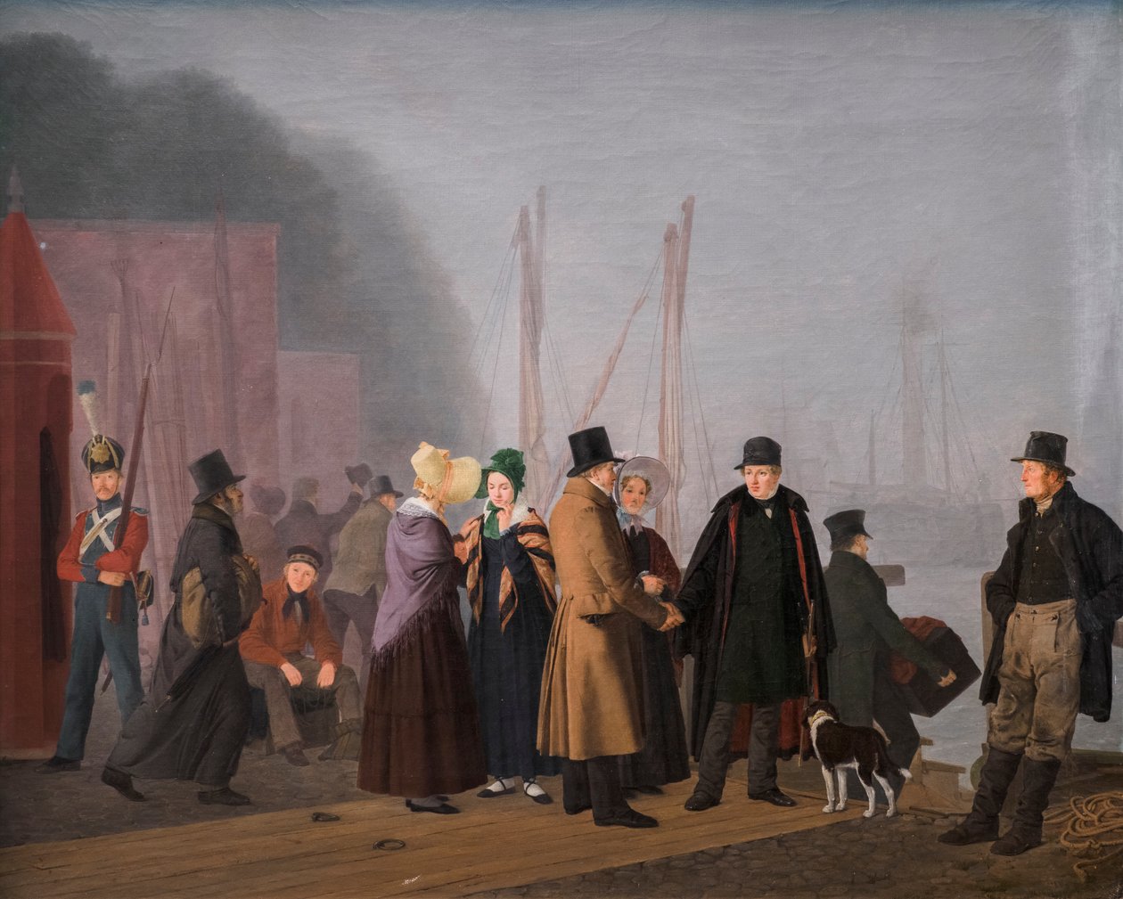 Farewell Scene at Toldboden by Jorgen Roed