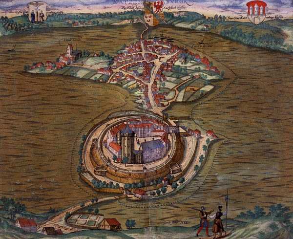 Map of Ratzeburg, from 