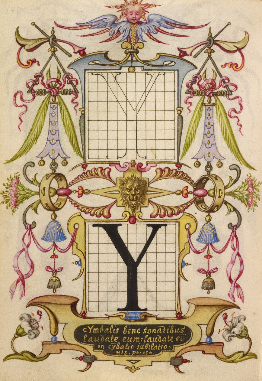Guide for Constructing the Letter Y by Joris Hoefnagel
