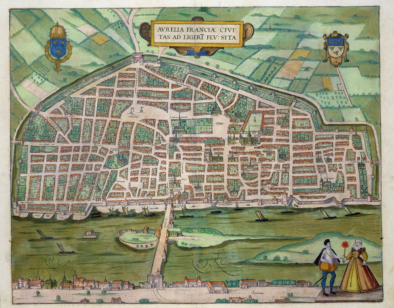 Map of Aurelia, from 