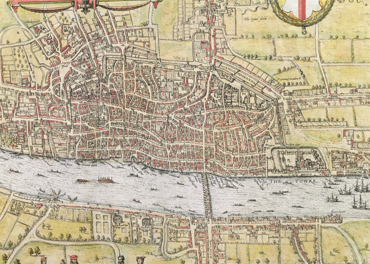 Map of London, from 