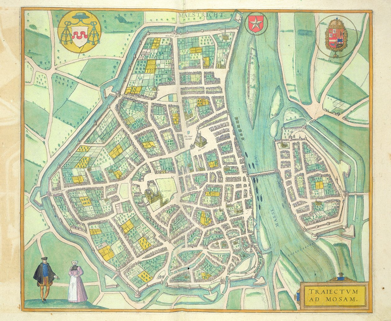 Map of Maastricht (from 