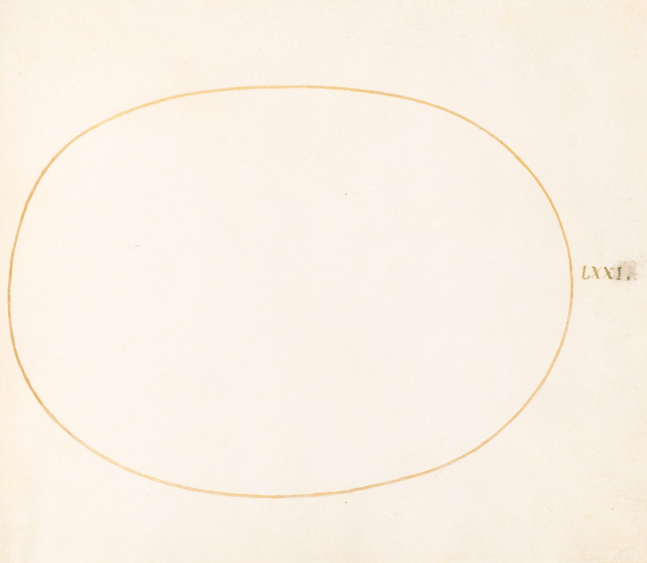Plate 72: Empty Oval by Joris Hoefnagel