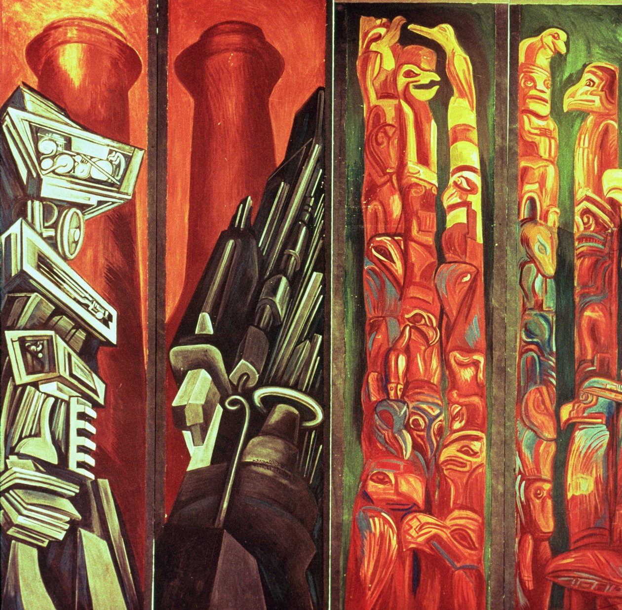 Decorative Panel III, from The Epic of American Civilization by José Clemente Orozco