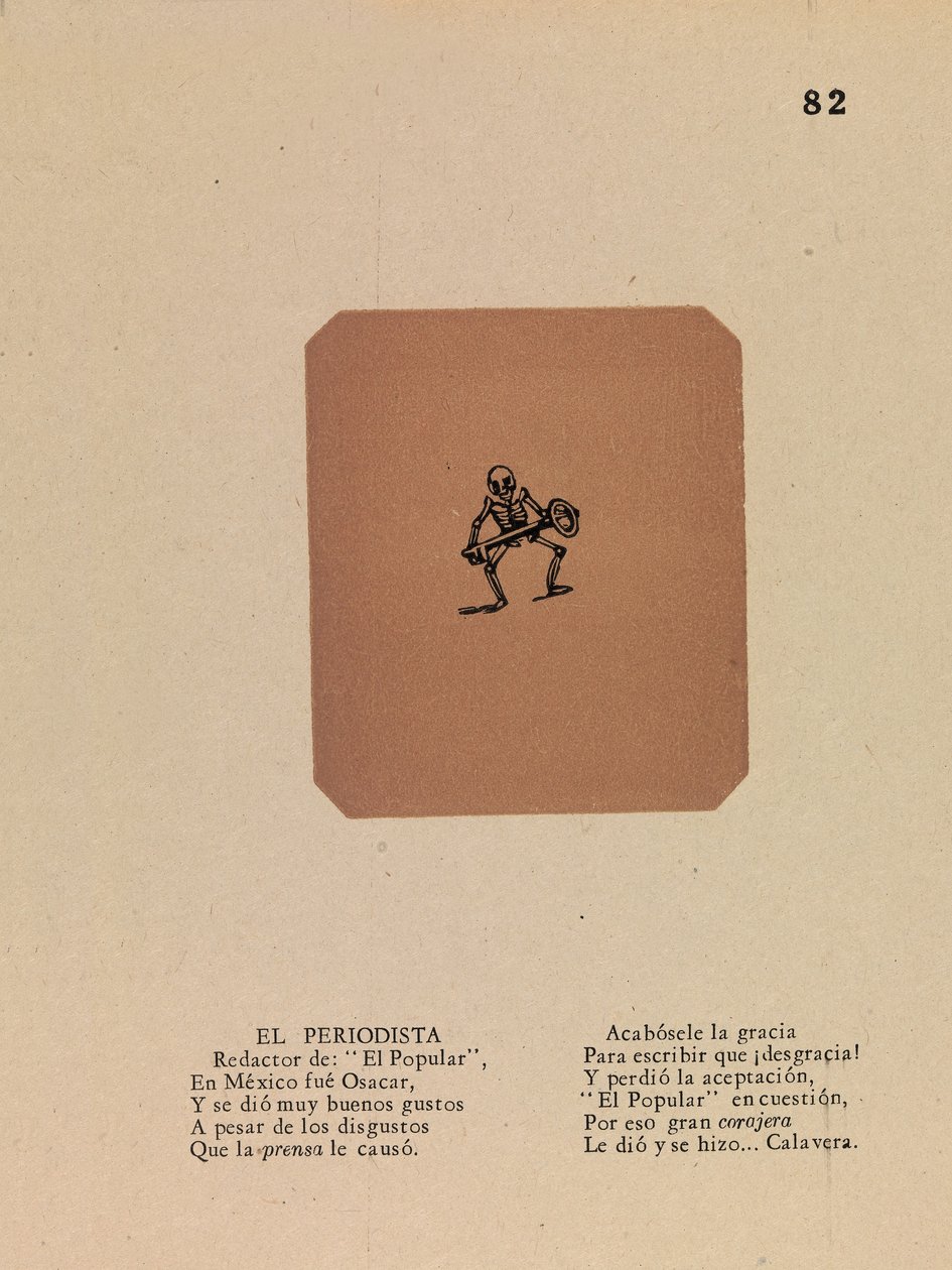 The Opposition Press by José Guadalupe Posada