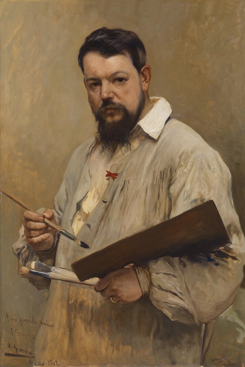 The Painter Joaquin Sorolla by José Jiménez Aranda