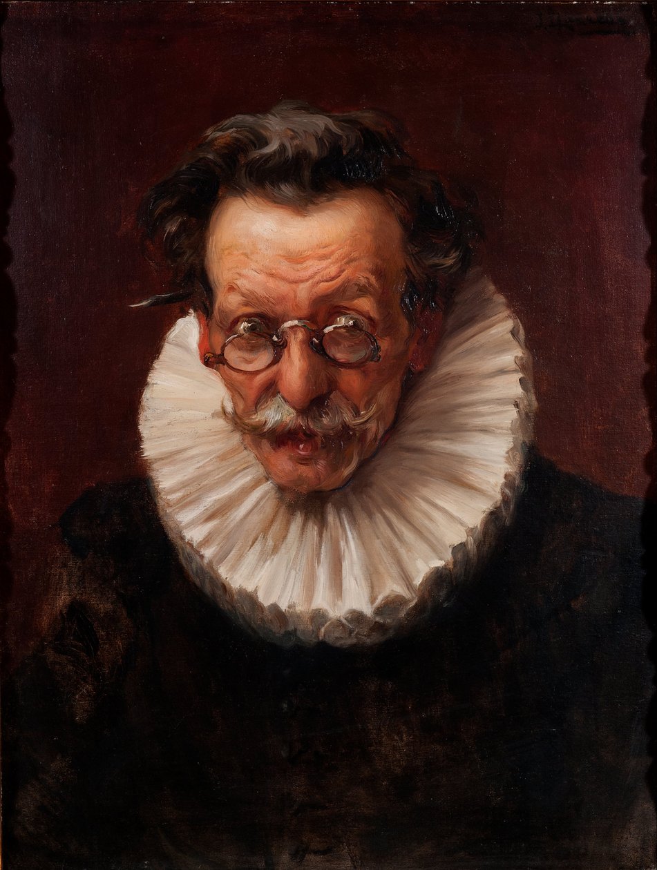 Portrait of an Elderly Man Dressed in the Style of the Reign of Philip IV by José Llaneces