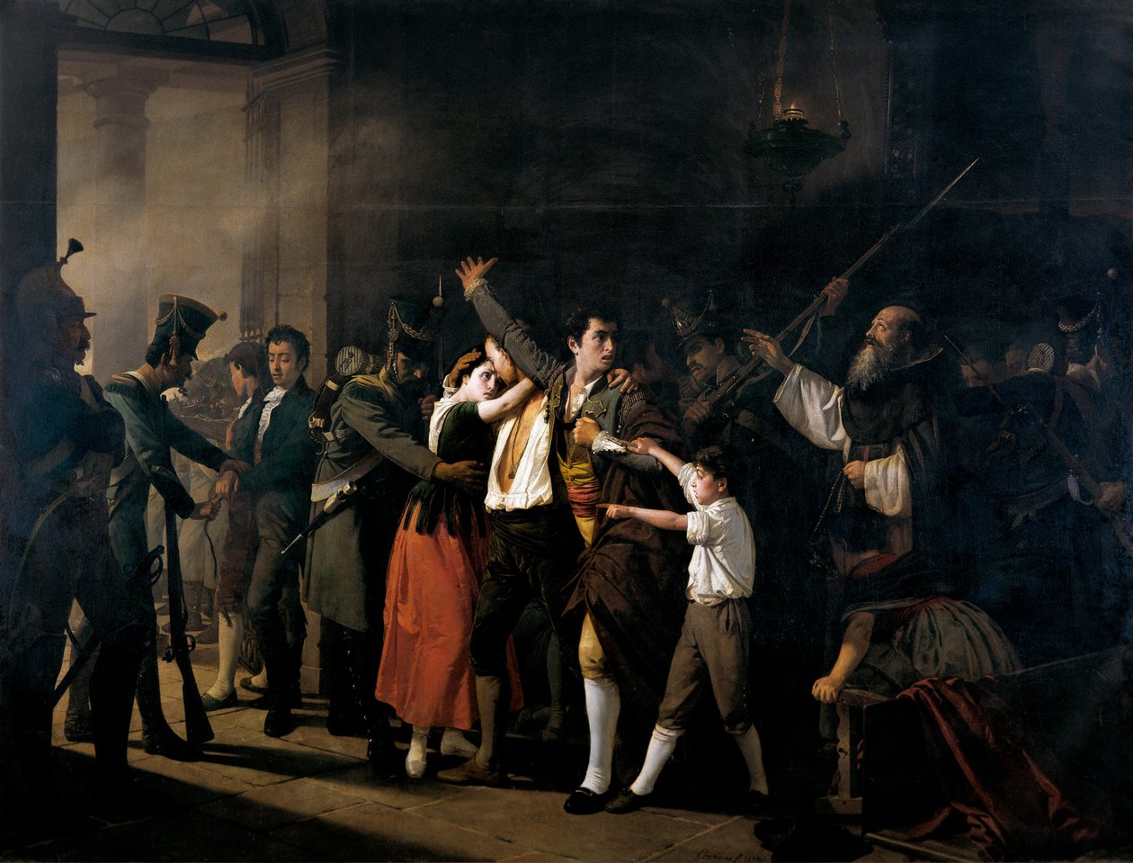 Shooting of the Spanish patriots in Buen Suceso (at dawn on 3 May 1808) by José Marcelo Contreras y Muñoz