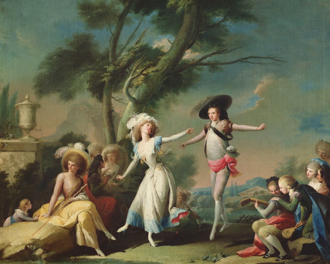 Dancing the Bolero, 1790 by Jose Camaron