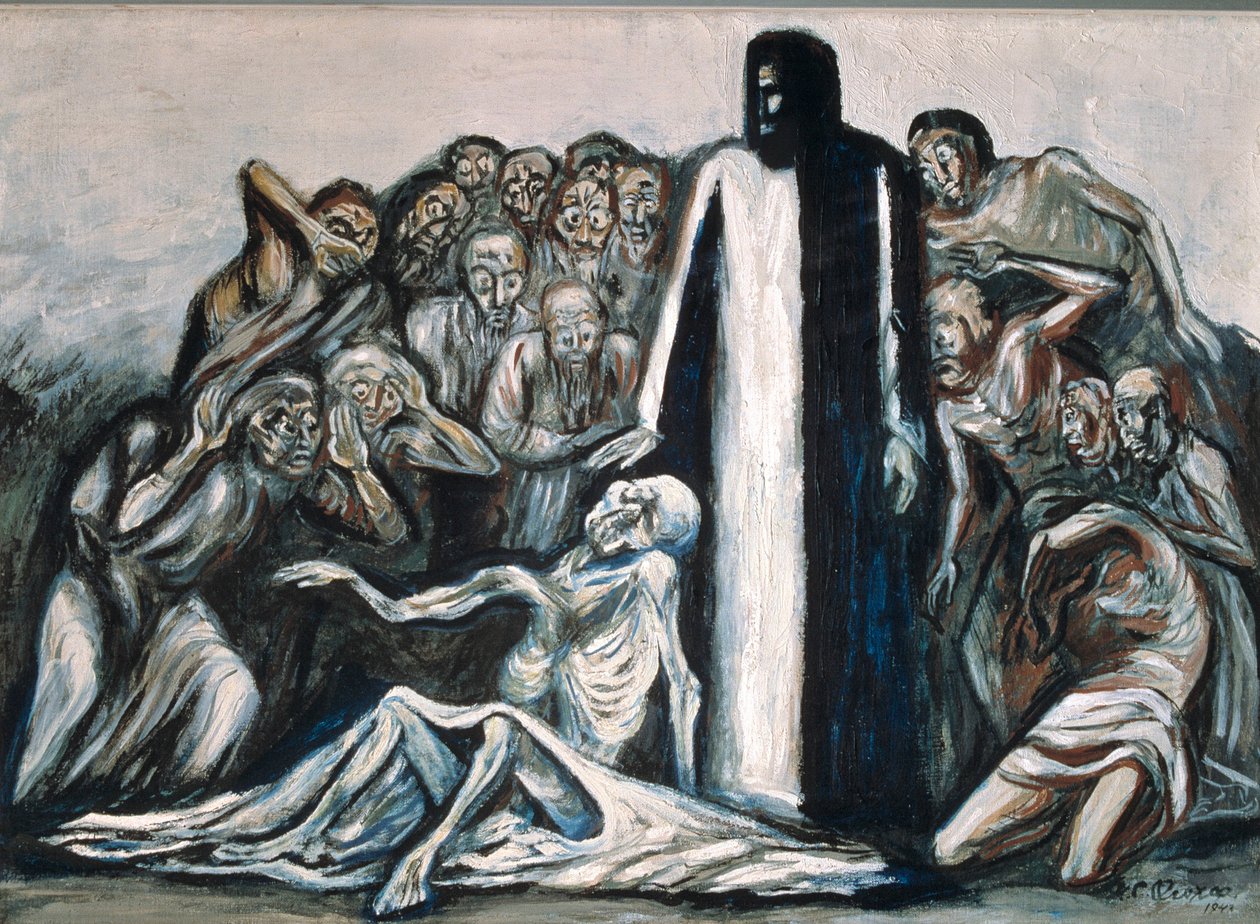 The Resurrection of Lazarus by Jose Clemente Orozco