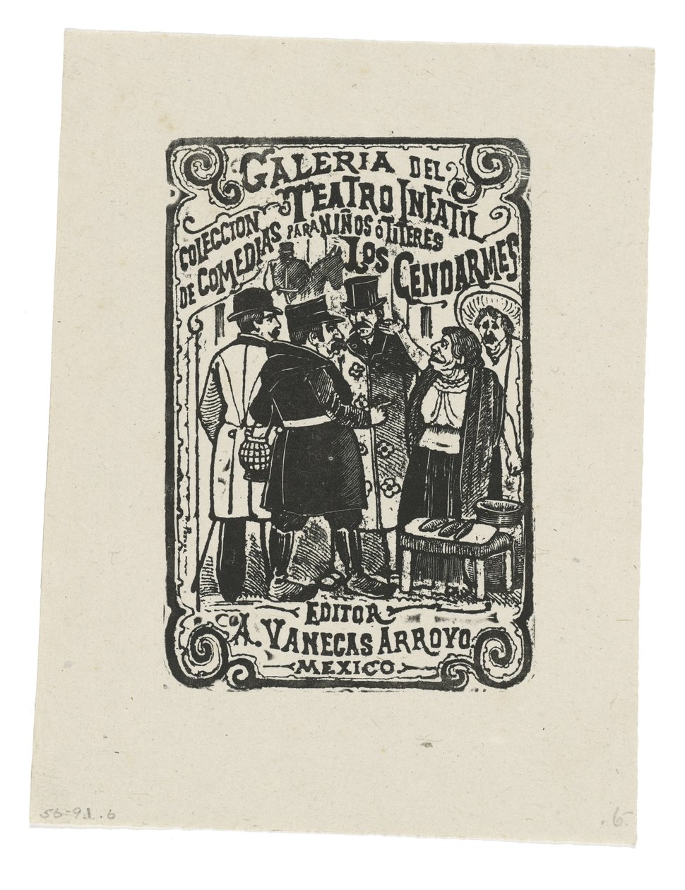 Los Gendarmes by José Guadalupe Posada