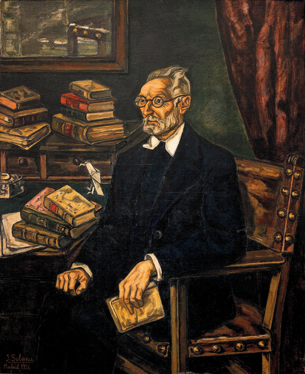 Miguel de Unamuno by Jose Gutierrez Solana