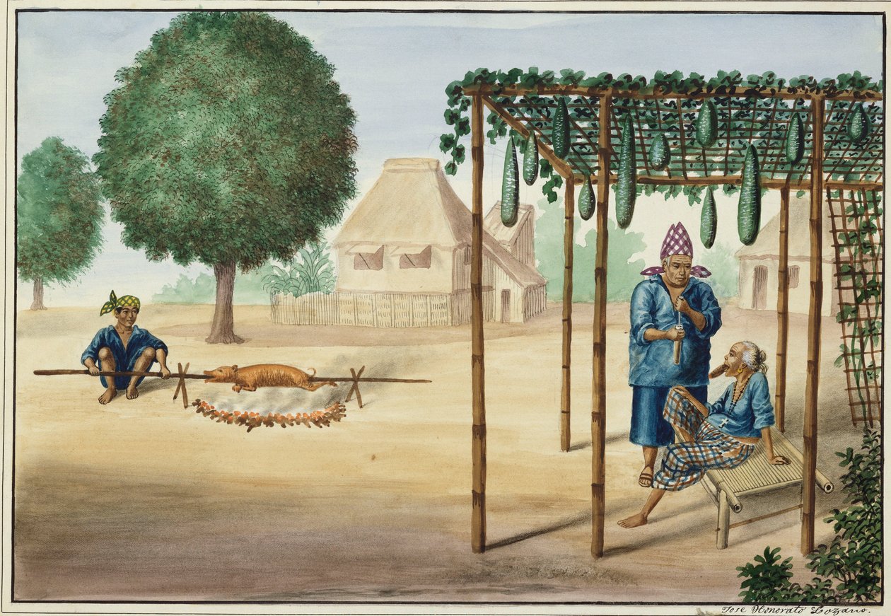 Manila and its Environs: A Scene by Jose Honorato Lozano