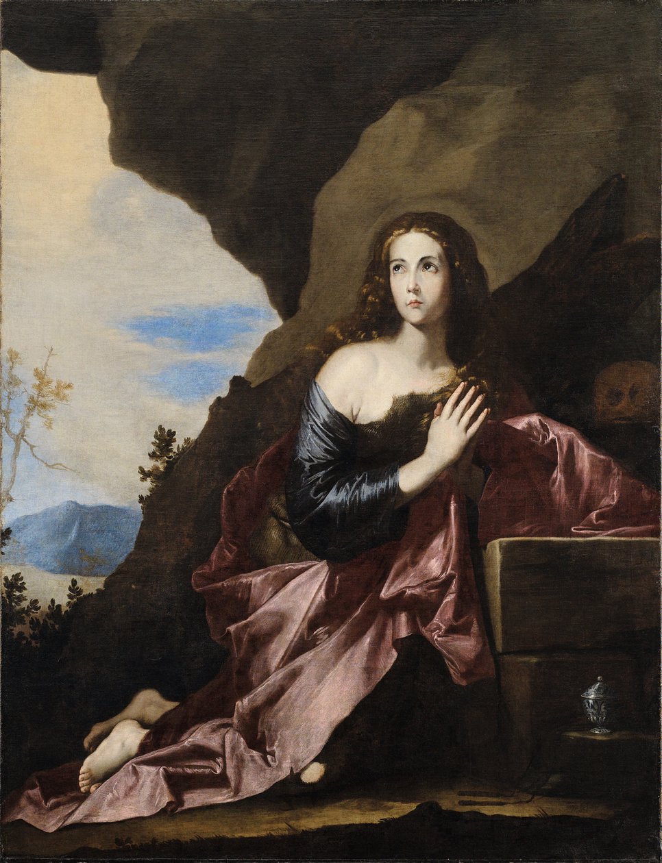 Mary Magdalene Penitent, 1637 by Jusepe de Ribera