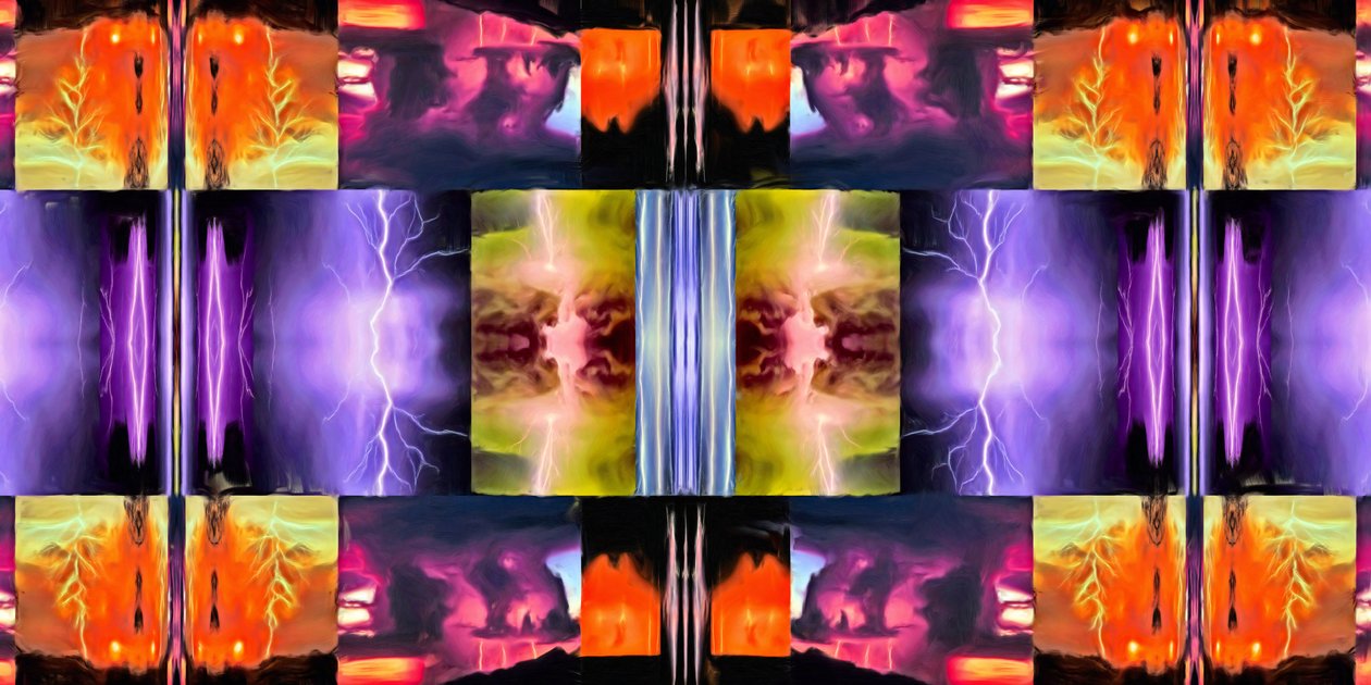 Forces of Nature: Lightning and Clouds 2 by Josef Johann Michel