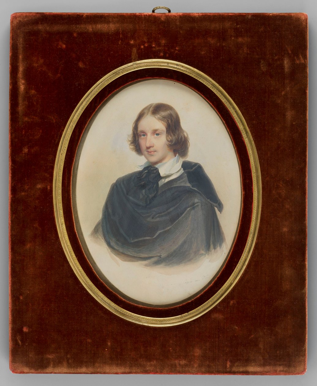 Adam Józef Potocki in His Youth (1822-1872), Son of Artur and Zofia from the Branicki Family by Josef Kriehuber
