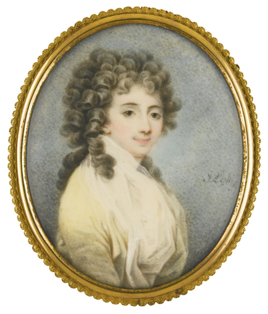Portrait of Countess Zofia Potocka-Witt by Josef Leski