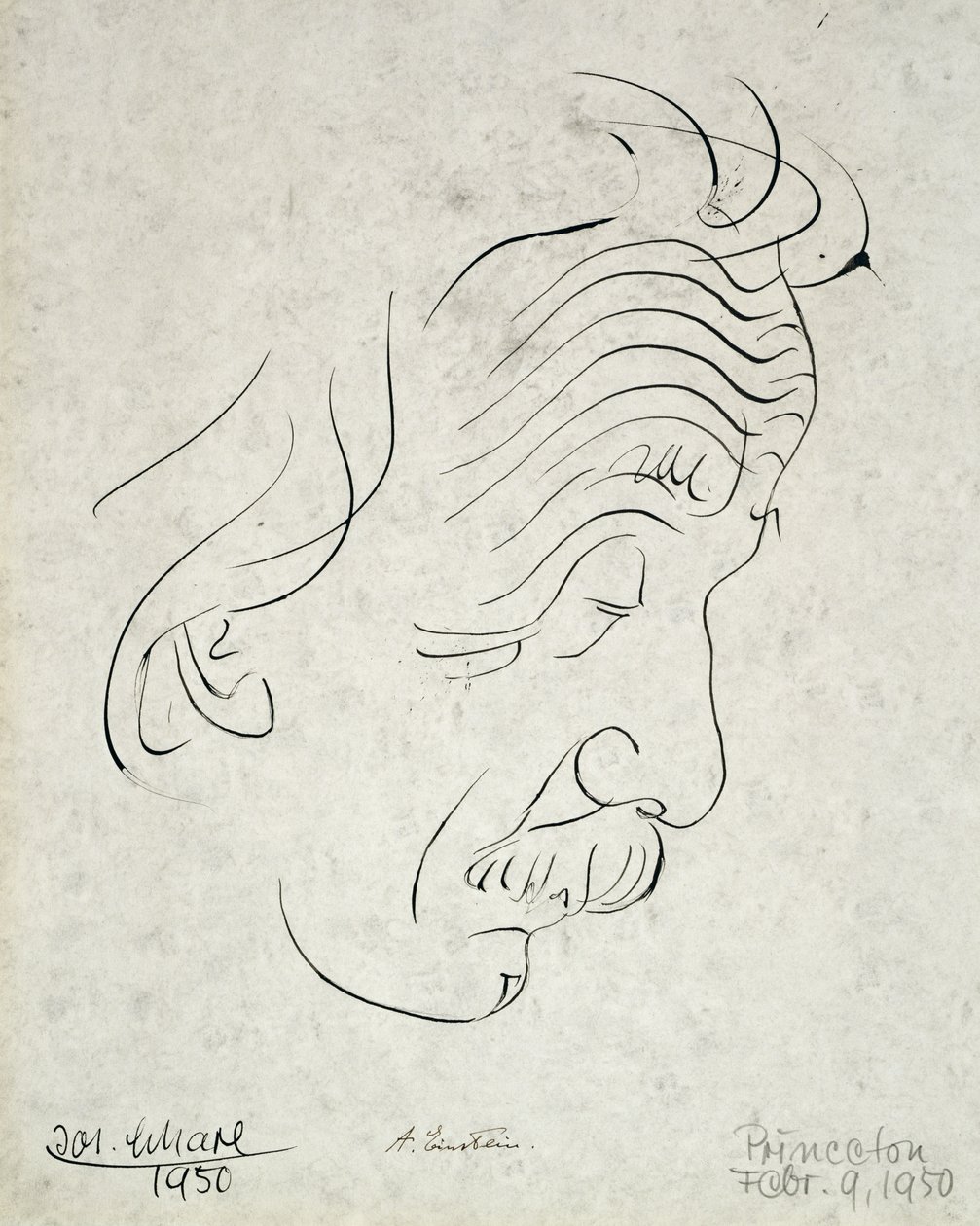 Albert Einstein by Josef Scharl