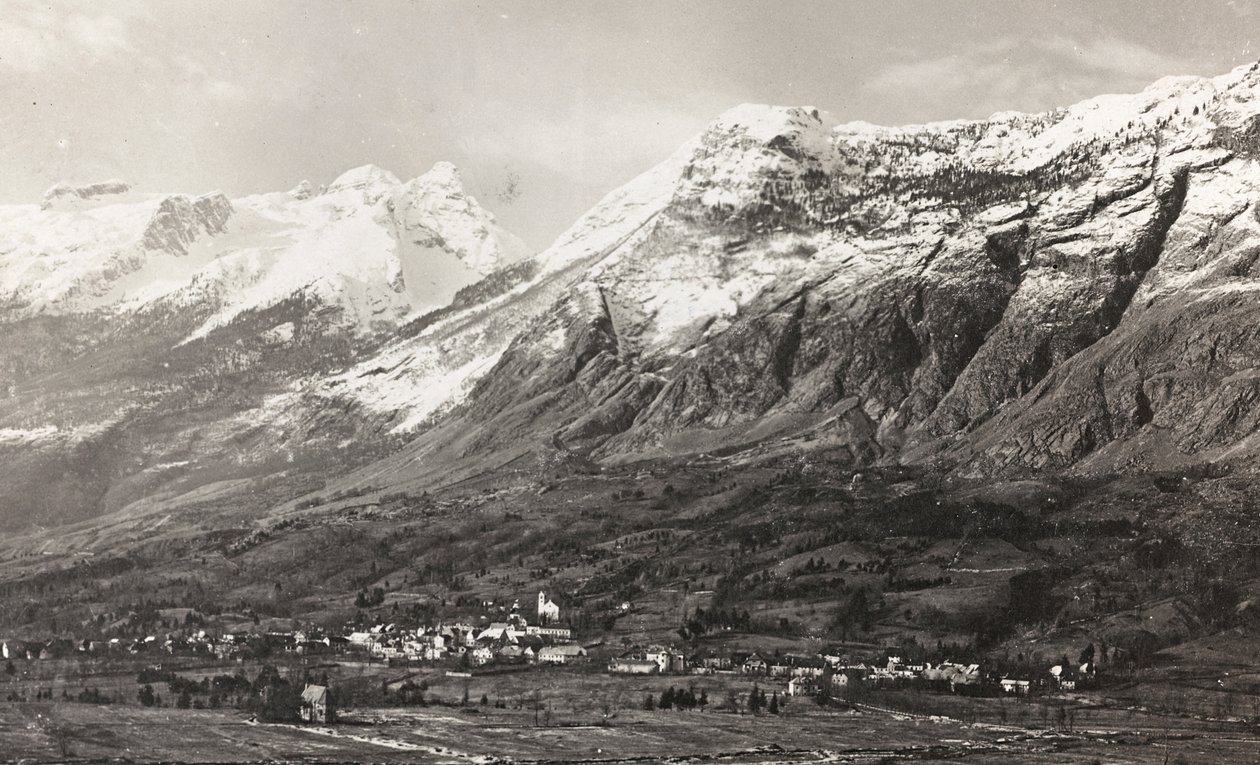 Mount Rombon (b/w photo) by Josef Zohles