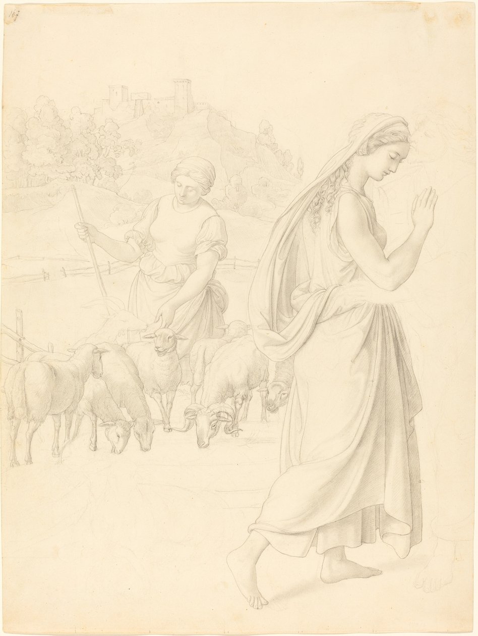 The Meeting of Jacob and Rachel by Josef von Führich