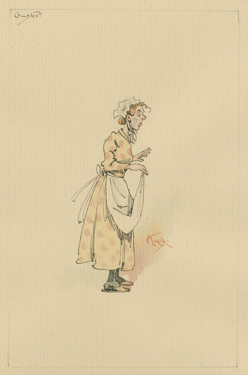 Guster, c.1920s by Joseph Clayton Clarke