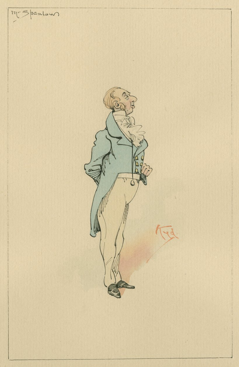 Mr Spenlow by Joseph Clayton Clarke