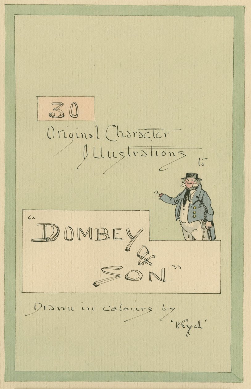 Title Page, c.1920s by Joseph Clayton Clarke