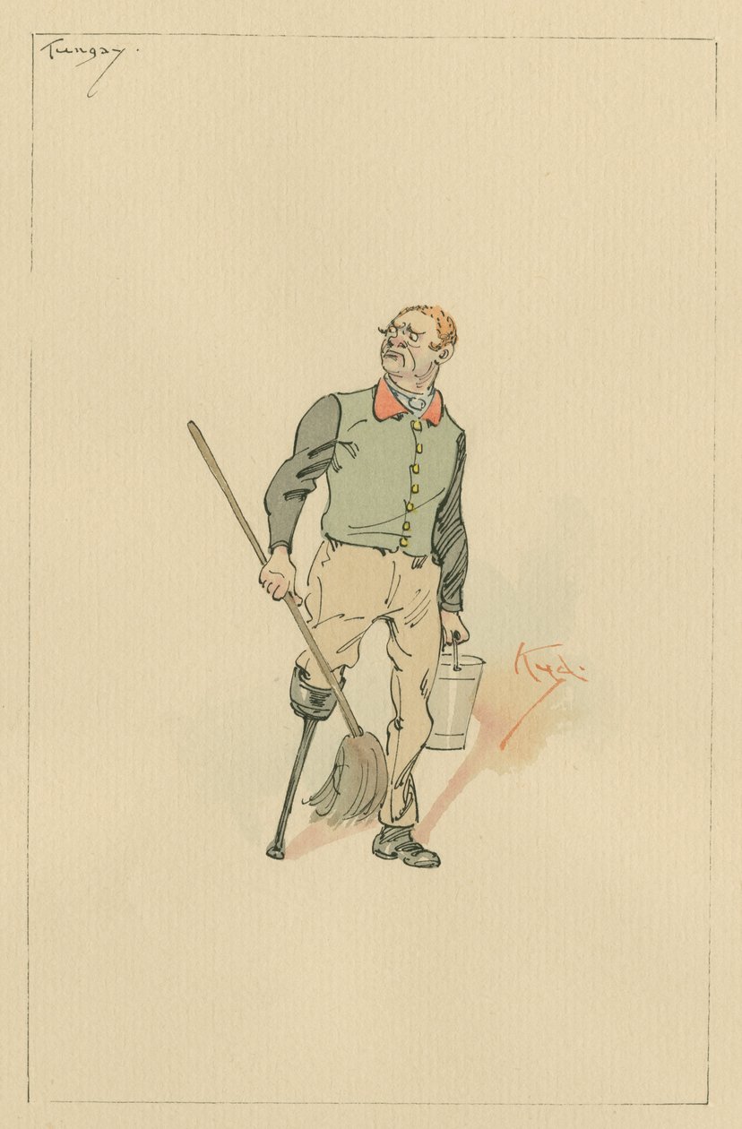 Tungay, c.1920s by Joseph Clayton Clarke