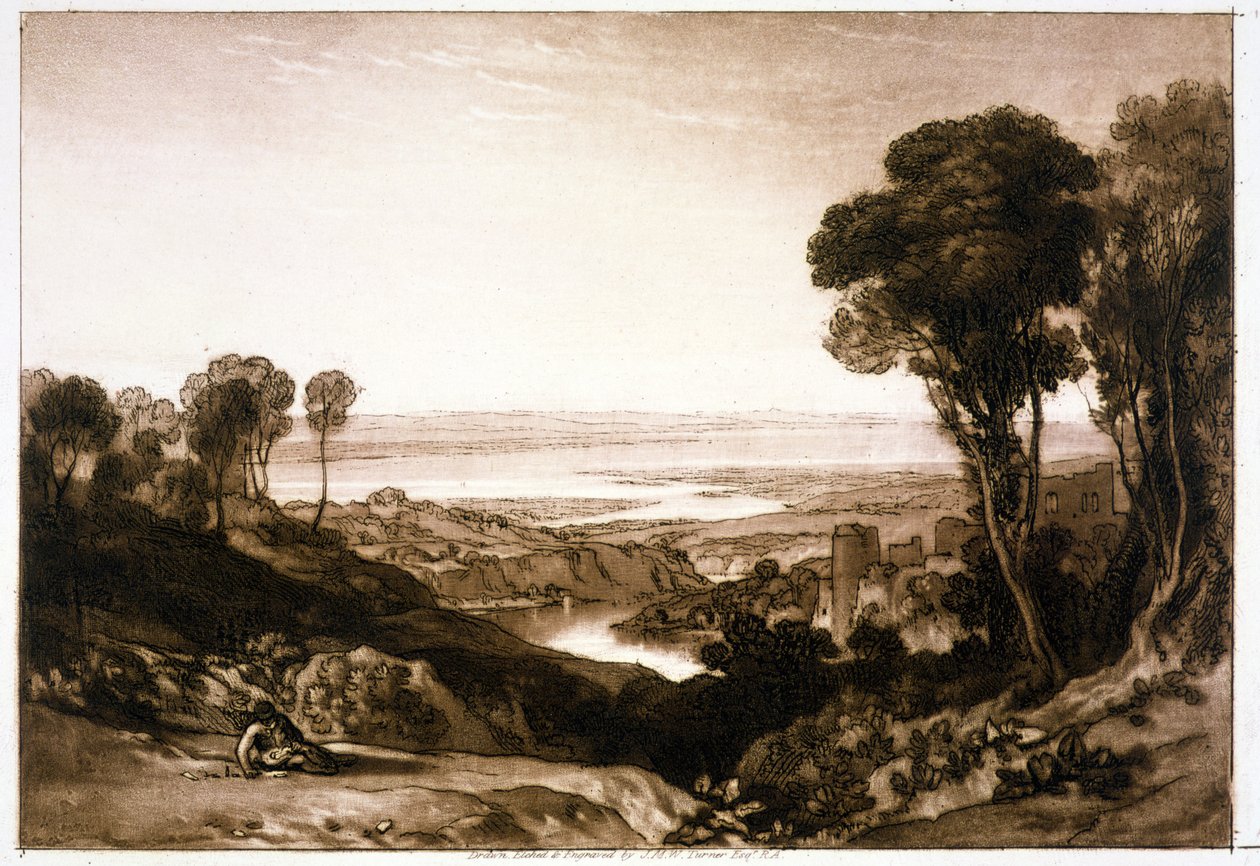 Junction of Severn and Wye, from the 