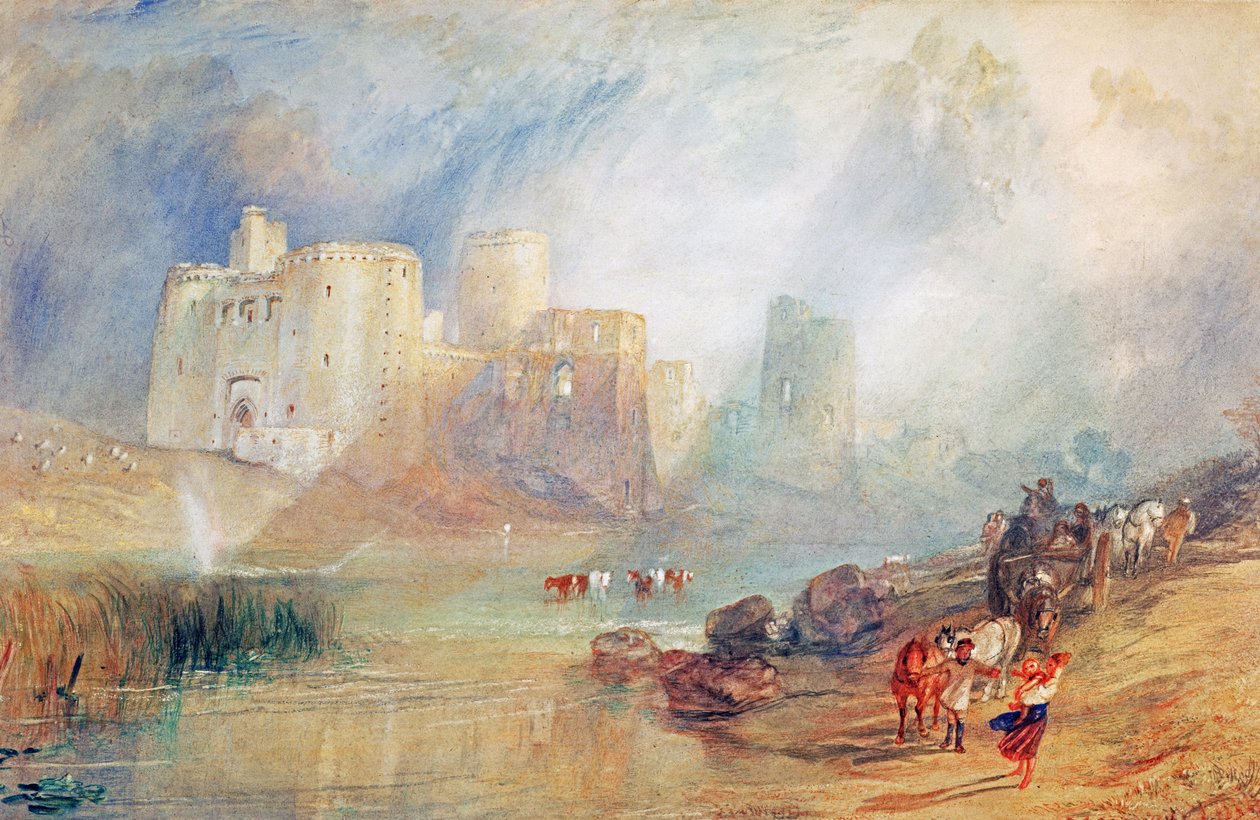Kidwelly Castle, Wales by Joseph Mallord William Turner