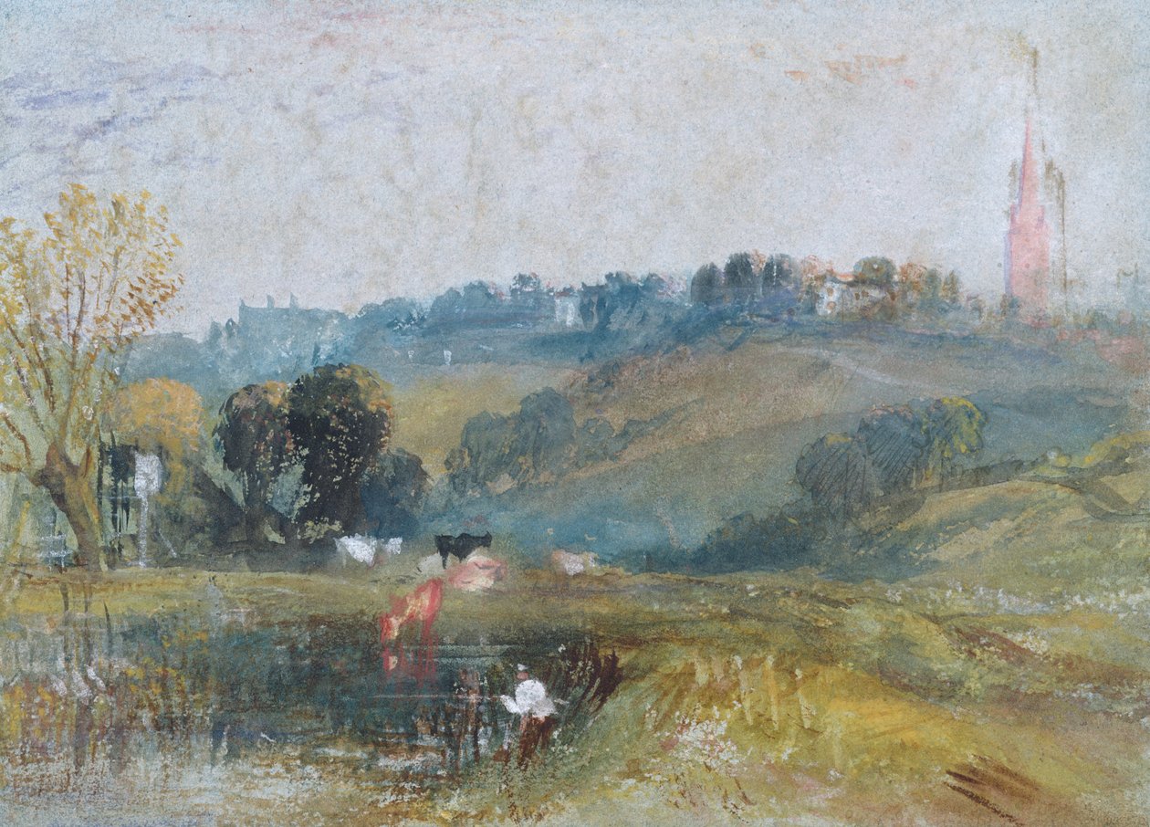 Landscape near Petworth, c.1828 by Joseph Mallord William Turner