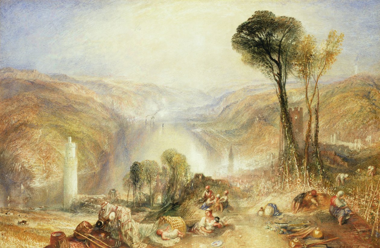 Oberwesel by Joseph Mallord William Turner