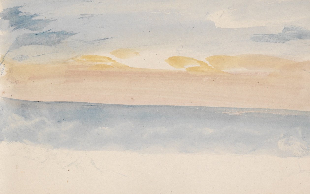 The Channel Sketchbook by Joseph Mallord William Turner