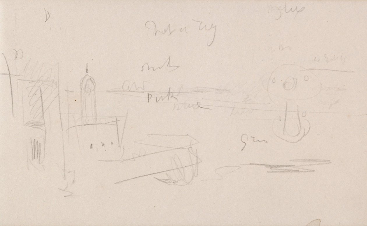 The Channel Sketchbook by Joseph Mallord William Turner