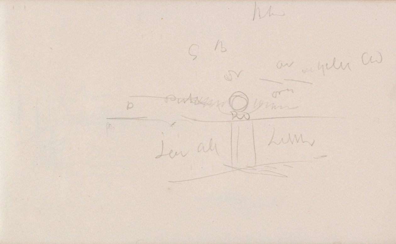 The Channel Sketchbook by Joseph Mallord William Turner