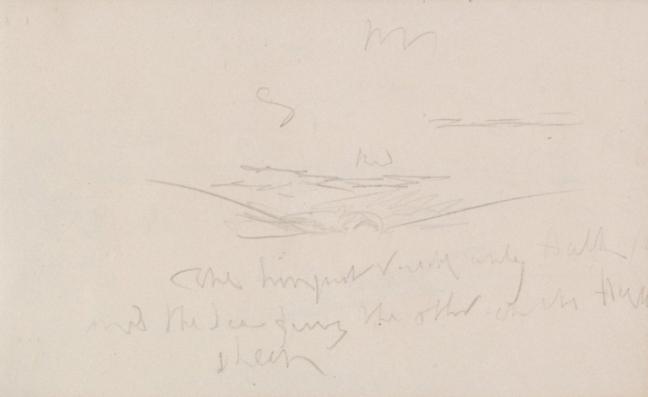 The Channel Sketchbook by Joseph Mallord William Turner