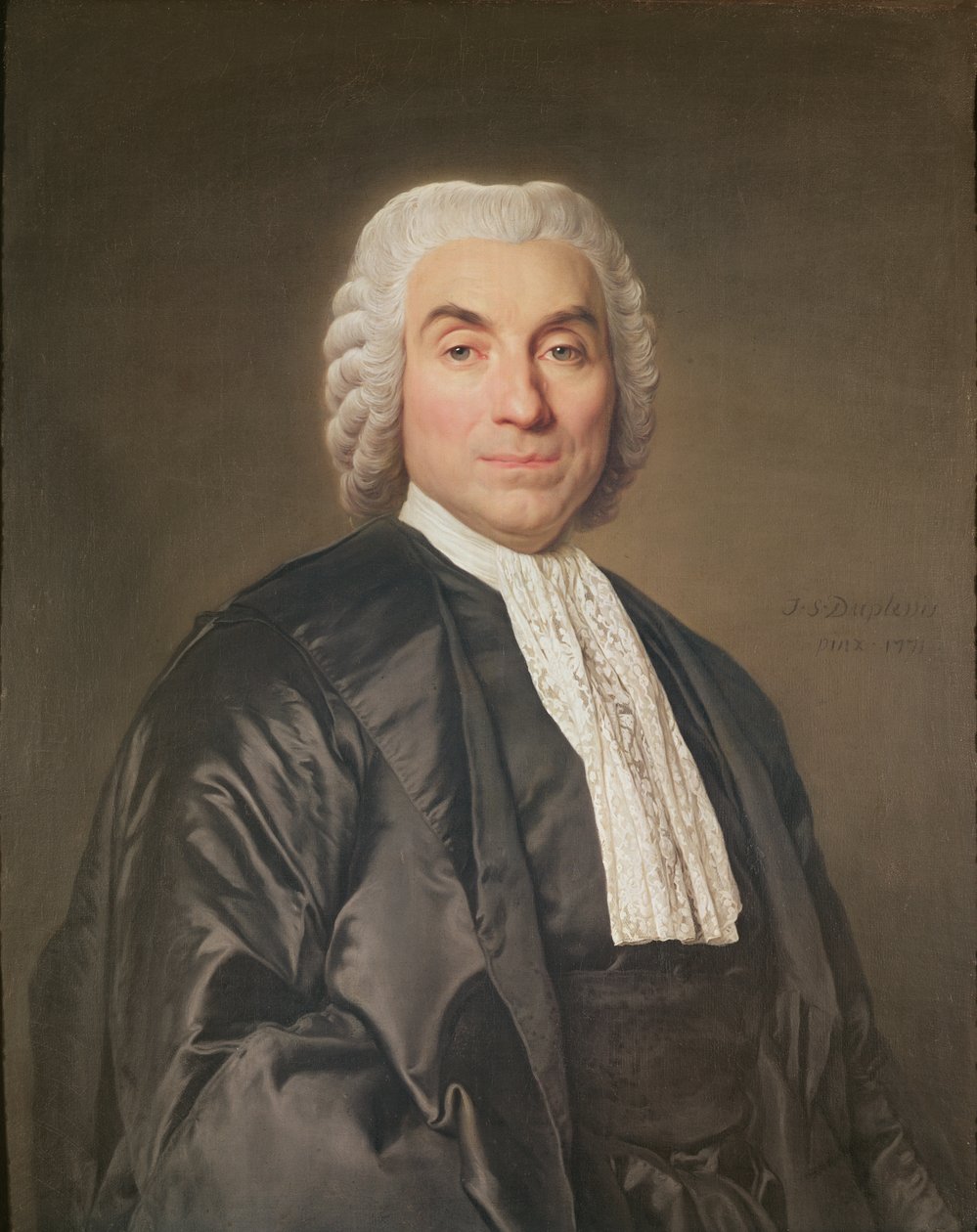 Portrait of J.B Francois, Count of the Michodière, Provost of the Merchants by Joseph Siffred Duplessis