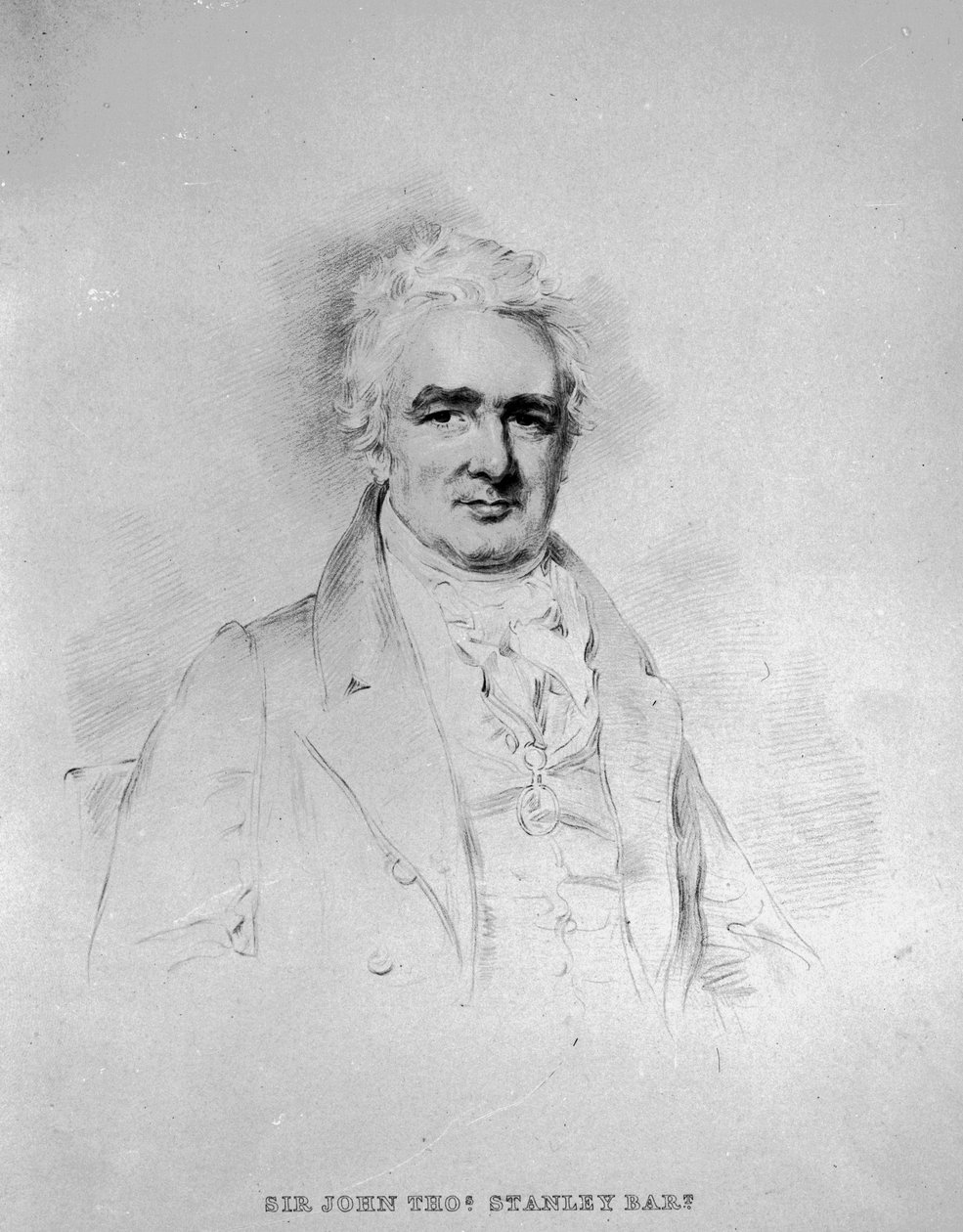 Sir John Thomas Stanley Bart, 1st Lord Stanley of Alderley, Engraved by Isaac W. Slater by Joseph Slater