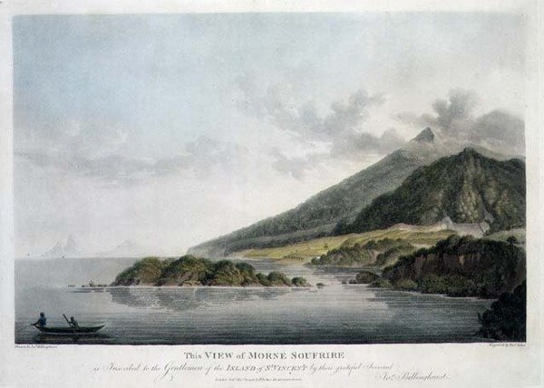 View of Morne Soufrire in the Island of St. Vincent, engraved and pub. by Francis Jukes (1747-1812) by Joseph (after) Billinghurst