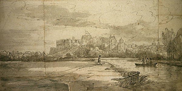 Windsor Castle by Joseph (attr. to) Farington