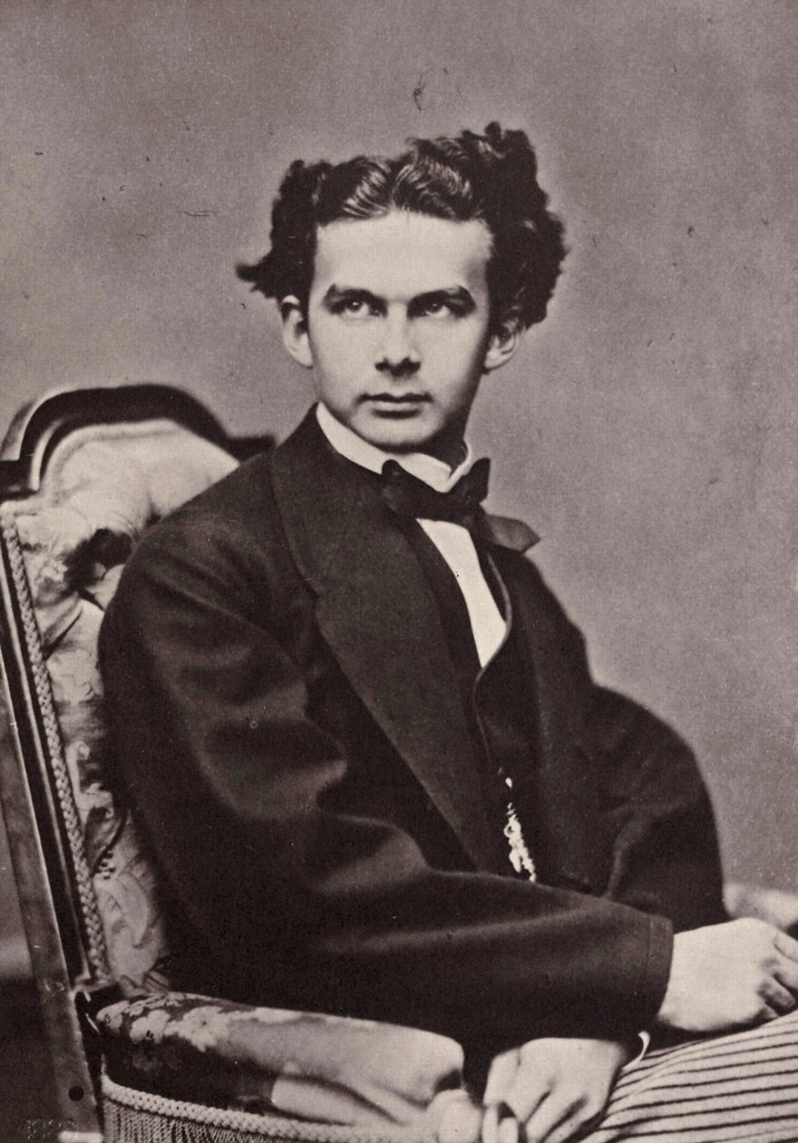 King Ludwig II of Bavaria, 1867 by Joseph Albert