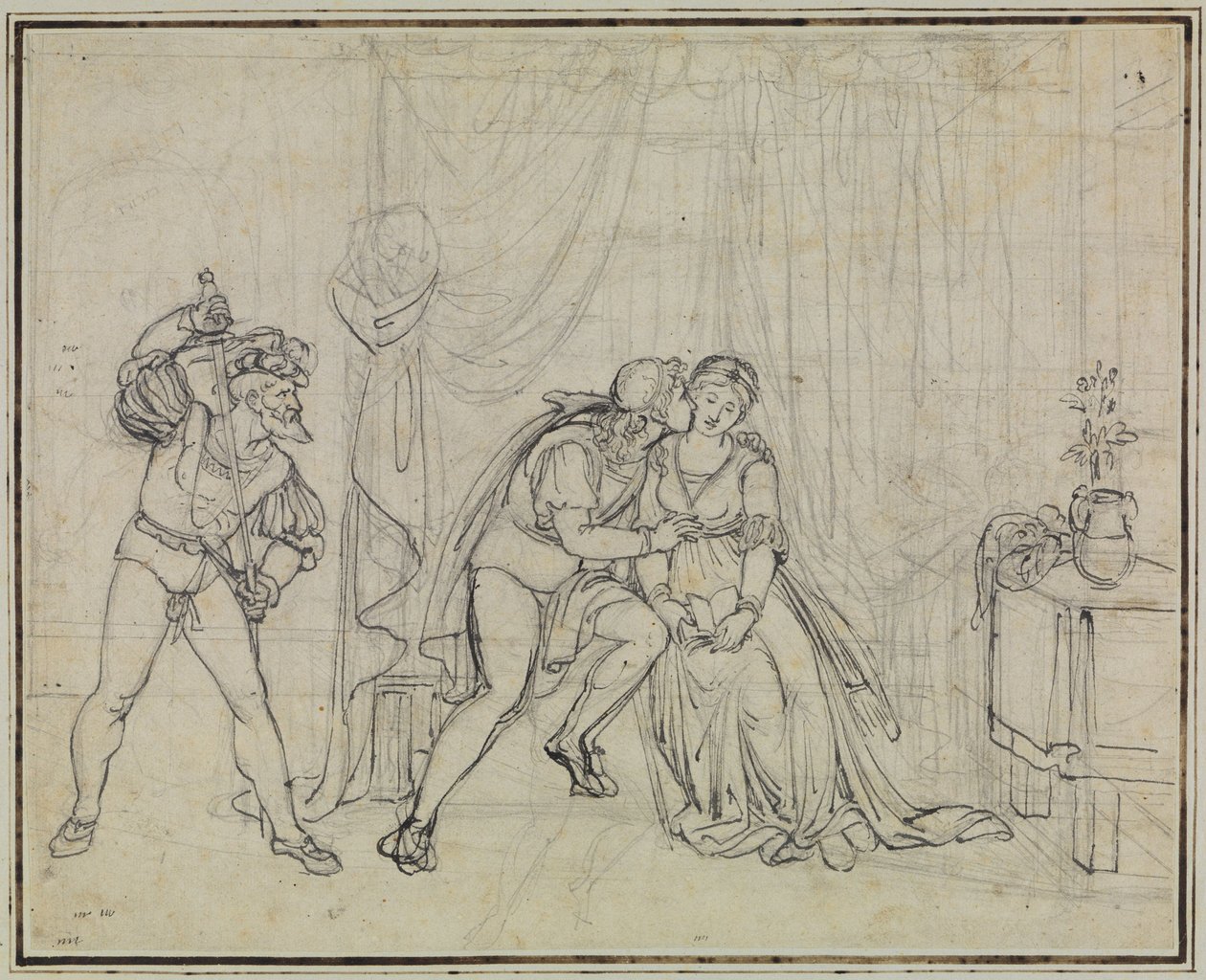 Francesca and Paolo of Malatesta Surprised (Dante
