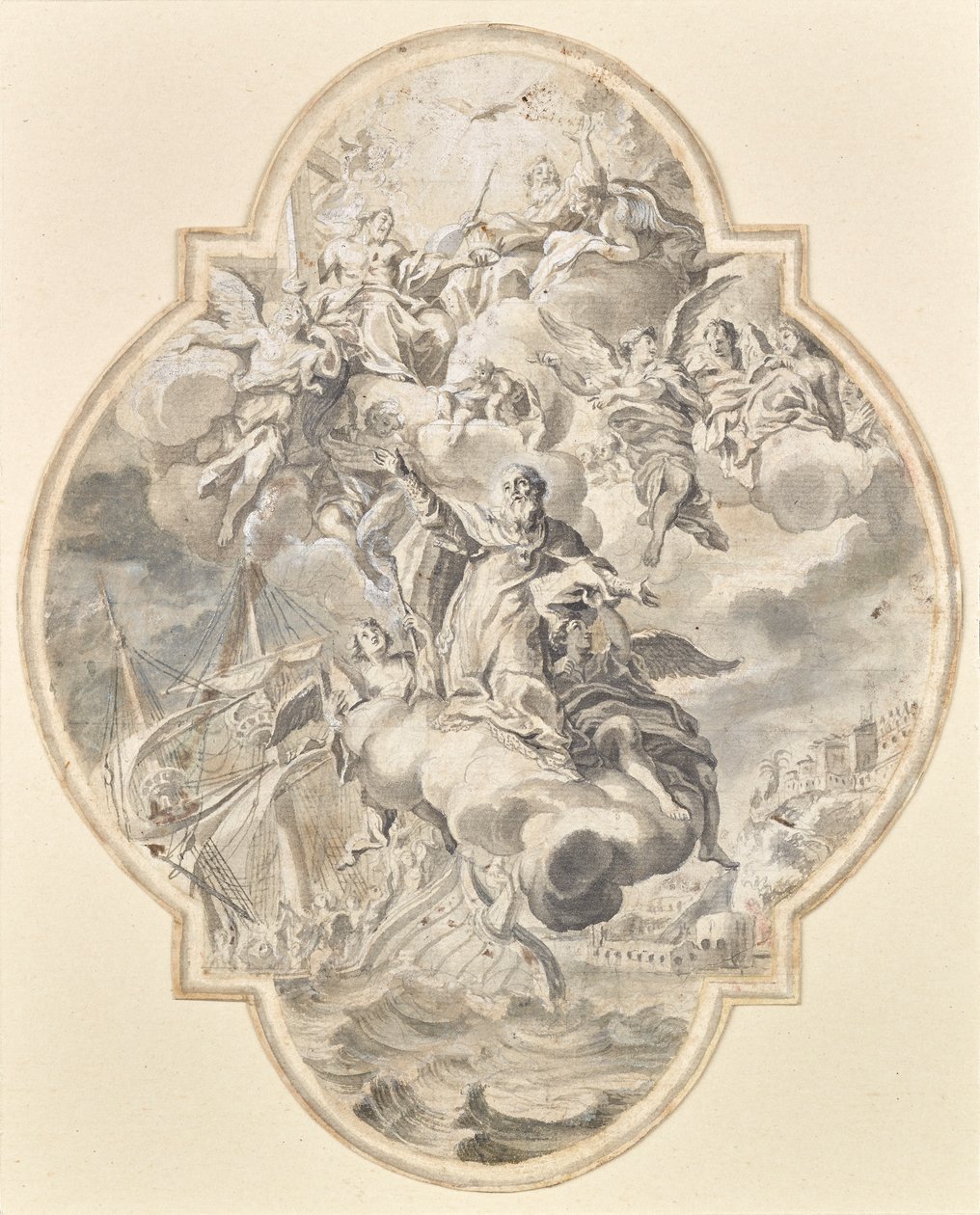 Apotheosis of St. Nicholas by Joseph Antony Adolph