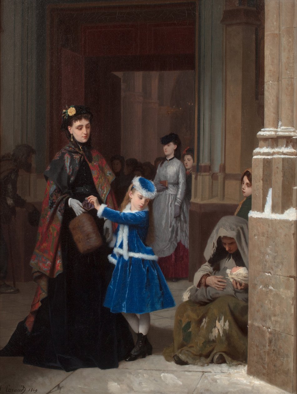 The Alms Giver by Joseph Caraud