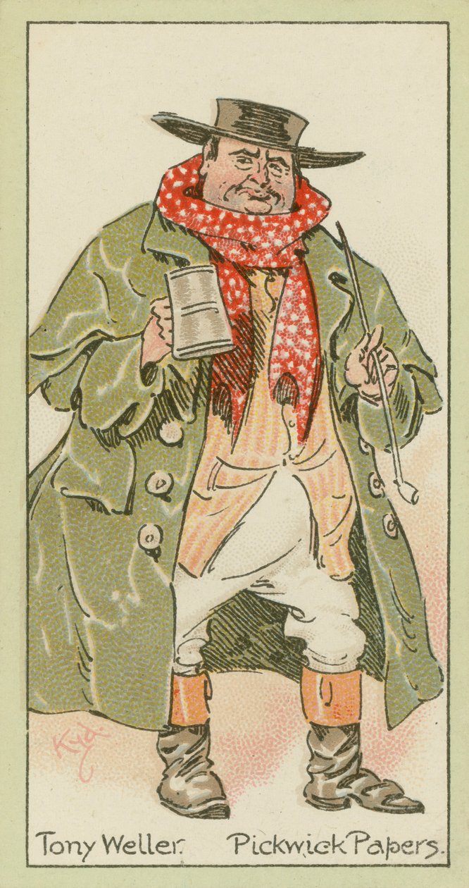 Tony Weller, Pickwick Papers by Joseph Clayton (1856-1937) (after) Clarke
