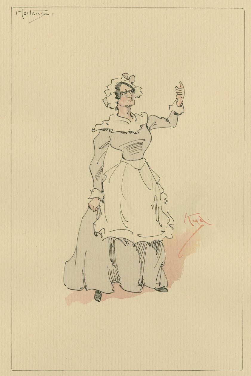 Hortense, c.1920s by Joseph Clayton Clarke