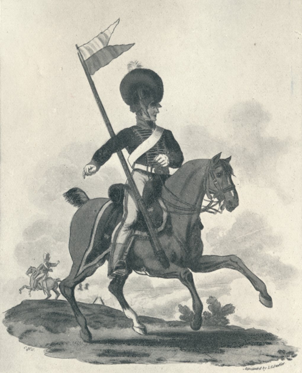 Royal Artillery Mounted Rocket Corps by Joseph Constantine Stadler