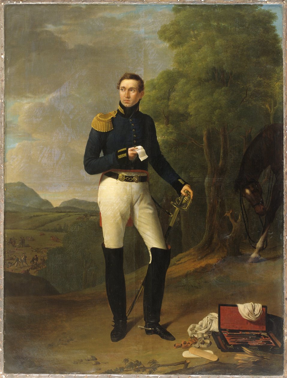 Portrait of the Physician Isaac Joseph De Meyer by Joseph Ducq