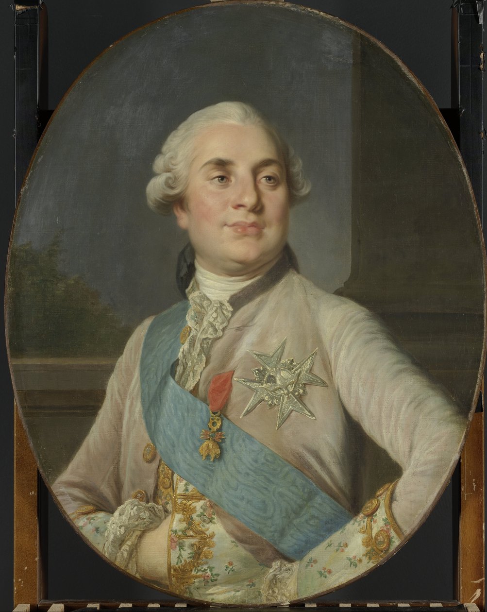 Portrait of Louis XVI, King of France by Joseph Duplessis (workshop of)