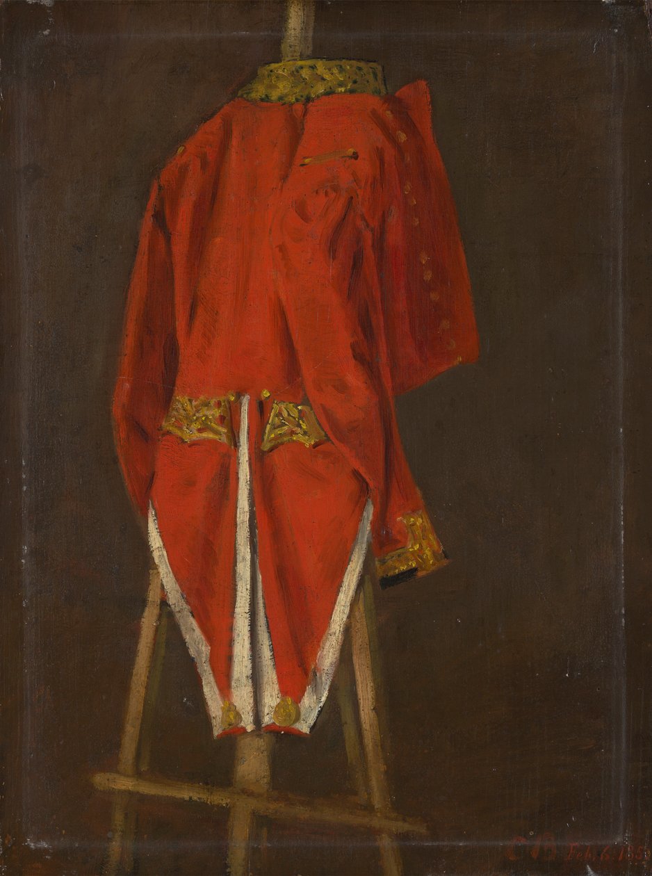 Study of a Coat Belonging to John, 11th Earl of Westmorland by Joseph Edgar Boehm